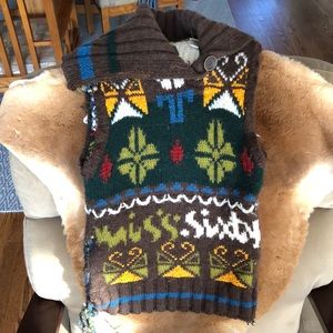 Miss Sixty runaway sleeveless sweater